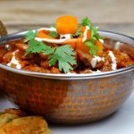 Rajma curry or rajma masala. Indian food curry.