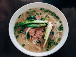 The classic Vietnamese beef pho