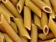 Pasta can easily turn brown if over-processed. Penne.