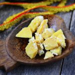 A plate of bambangan fruit pieces as part of a typical Borneo didh in a brown bowl.
