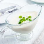 Bechamel sauce for traditional European dishes.