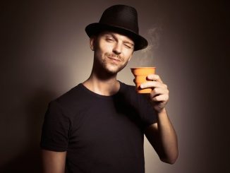 Drinking coffee. Prostate cancer