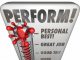 Perform word on a thermometer or gauge measuring your performance, talent, results or outcome of an endeavor with audience or judges score, feedback, rating or grade