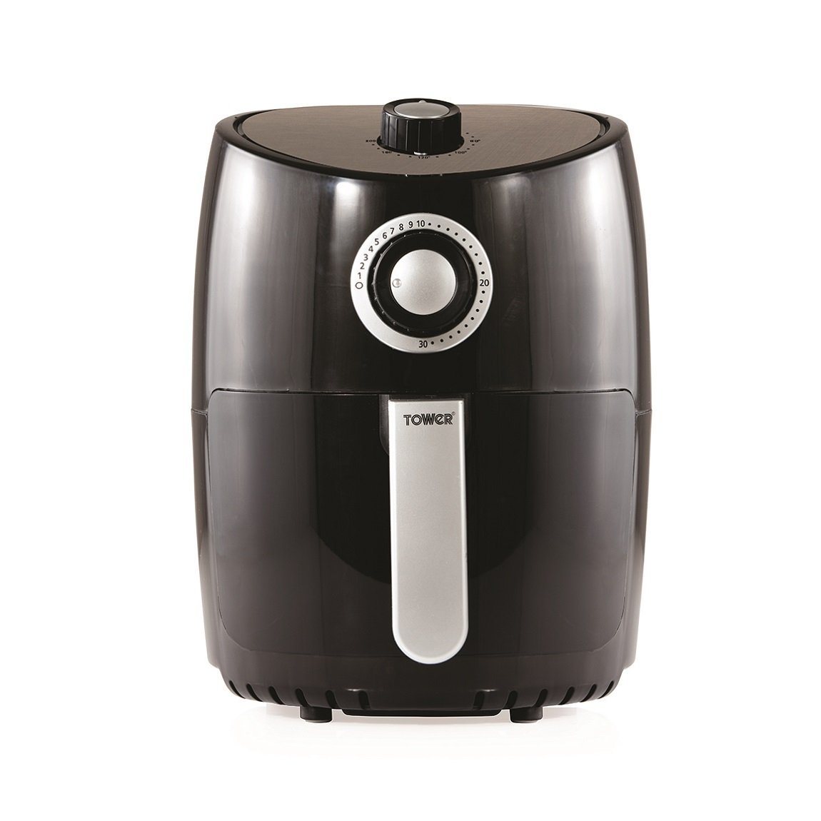 Tower T17023 Air Fryer with 30 Minute Timer, 1000 W, 2 Litre, Black