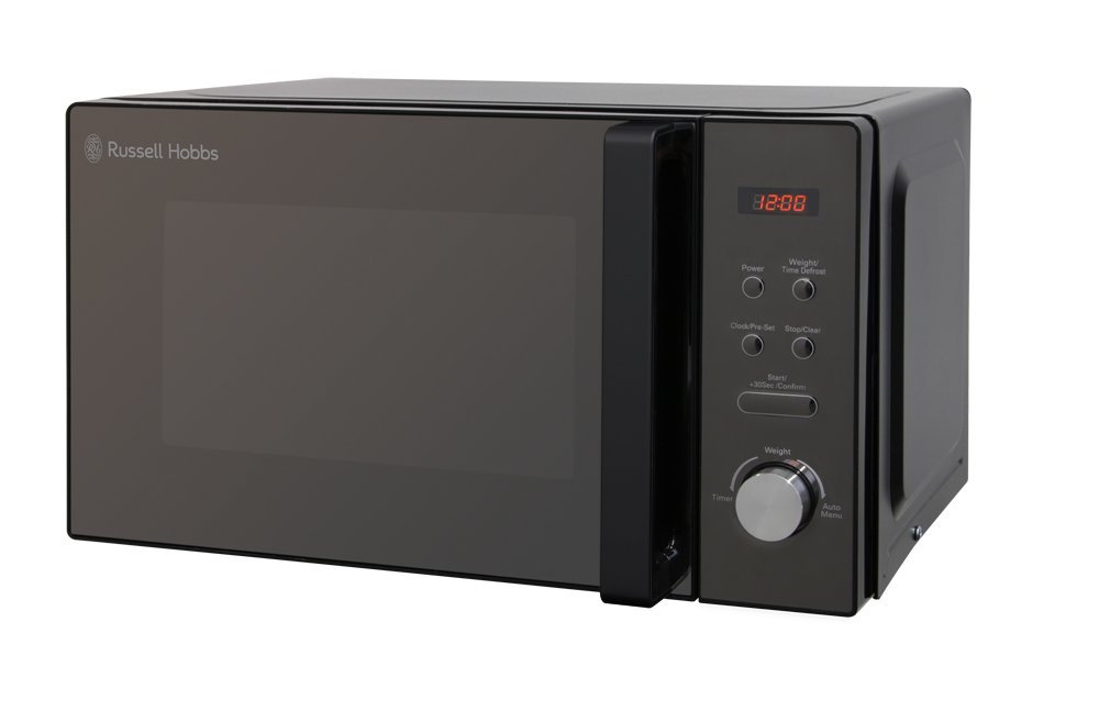 Russell Hobbs RHM2076B 20 Litre 800 W Black Digital Solo Microwave with