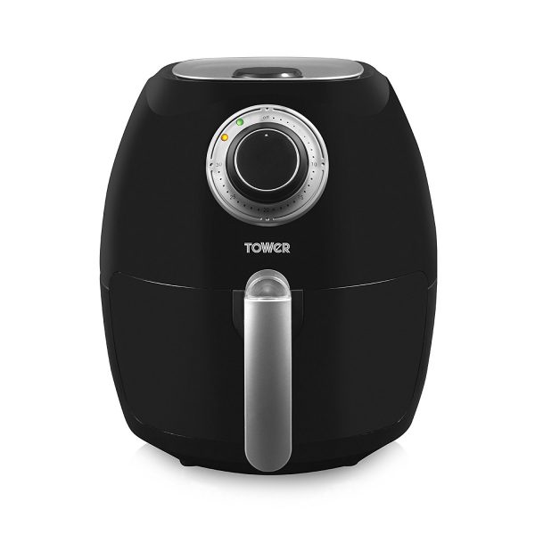 Tower T17005 Air Fryer, Rapid Air Circulation System, 1350 Watt, Black