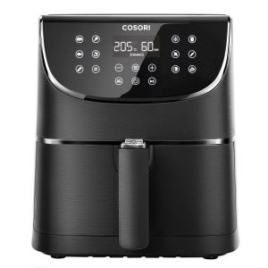 COSORI Air Fryer Oil Free,Chip Fryer Oven XXL 5.5L/1700W with 11 Cooking Presets,Preheat& Shake Reminder Function,LED Digital Touchscreen,Timer and Temperature Control,Nonstick Basket,Free Recipe Book