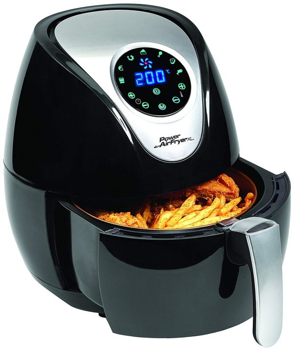Power Air Fryer XL 3.2 Litre - chip fryer, portable oven, oil free hot air health fryer.