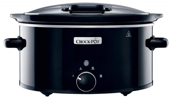 Crock-Pot CSC031 Slow Cooker with Hinged Lid, 5.7 L