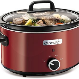 Crock-Pot Slow Cooker, 3.5 L - Red [Energy Class A]