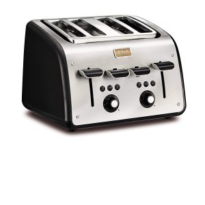 Tefal TT7708 Maison Four Slice Toaster - Chalkboard Black