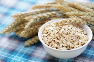 Bowl full of oats - healthy eating -food and drink