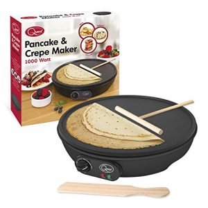 Quest 35540 Benross Electric Pancake Crepe Maker with Spreader, 1000 W