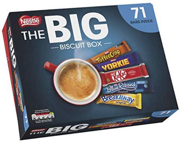 Nestlé The Big Biscuit Box Chocolate Biscuit Bars