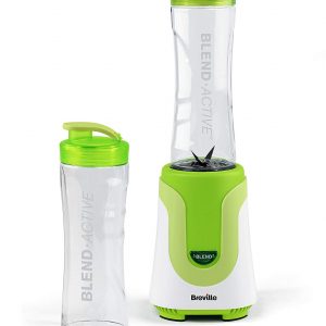 Breville VBL062 Blend Active Personal Blender, 300 W, 50Hz - White/Green [Energy Class A]