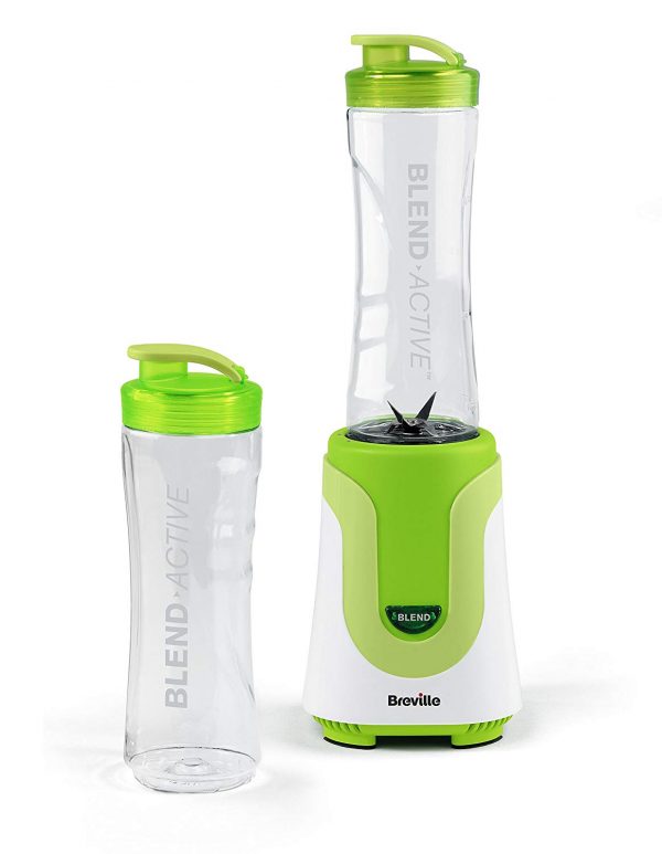 Breville VBL062 Blend Active Personal Blender, 300 W, 50Hz - White/Green [Energy Class A]