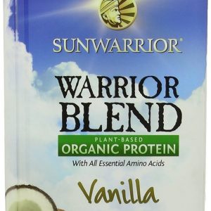 Sunwarrior Warrior Blend Plant Based Raw Vegan Protein Powder, Vanilla, 1kg