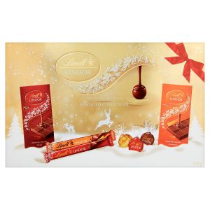 Lindt Lindor Christmas Chocolate Selection Box, 500 g