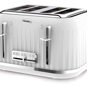 Breville VTT470 Impressions 4 Slice Toaster - White