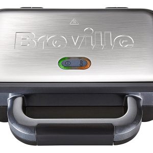 Breville VST041 Deep Fill Sandwich Toaster, Stainless Steel - Silver