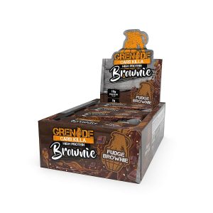 Grenade Carb Killa High Protein Brownie, 12 x 60g - Fudge Brownie