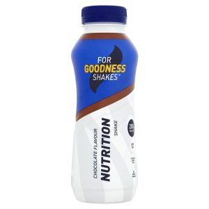 For Goodness Shakes Protein Nutrition Chocolate Shake, 315ml - Pack of 10