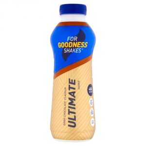 For Goodness Shakes Protein and Oats Banana/Golden Syrup Shake, 315ml, Pack of 10