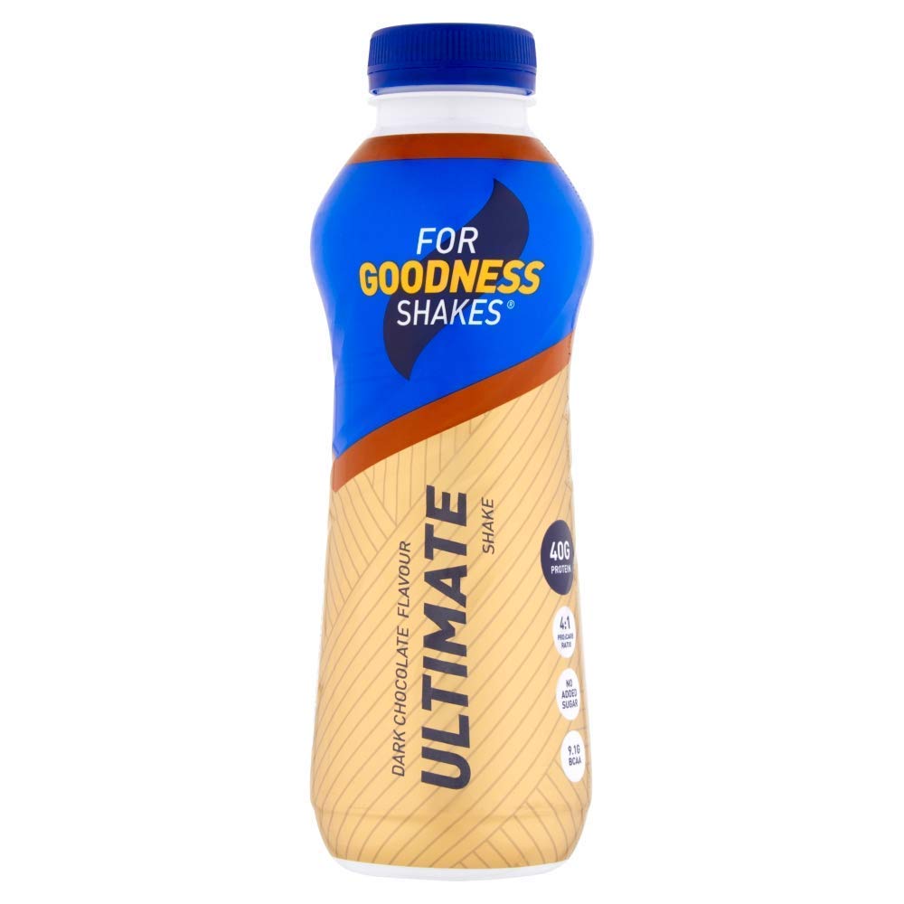 For Goodness Shakes Recovery Protein Drink 475 ml Vanilla Pack of 10