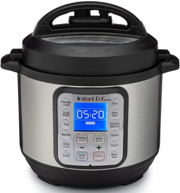 Instant Pot Duo Plus 3L Electric Pressure Cooker. 13 Smart Programs: Pressure Cooker, Rice Cooker, Slow Cooker, Steamer