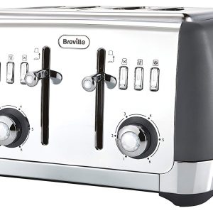 Breville Strata 4 Slice Toaster - Grey
