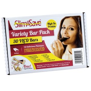 30 Slim & Save Meal Replacement Bars - 10 Flavours, Three of each bar 