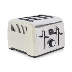 Breville Aurora 4 Slice Toaster, Cream