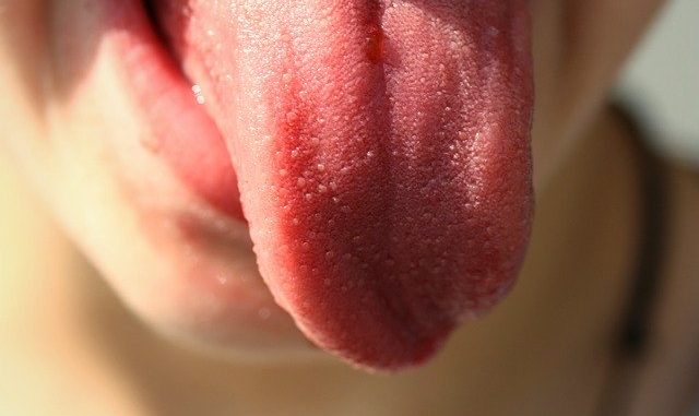 a tongue used in sweet taste signalling