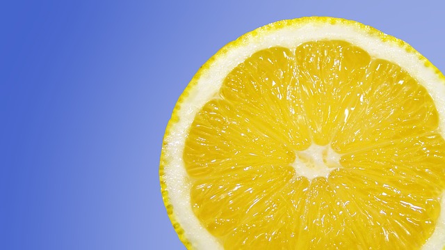 lemons amongst other citrus fruit are a good source of citric acid.