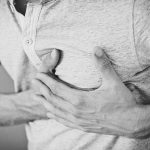 Chest pain as a symptom of a heart attack of a hreat attack