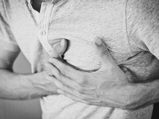 Chest pain as a symptom of a heart attack of a hreat attack