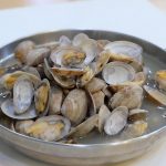 cyclina sinensis, clams in a bowl, asian cuisine
