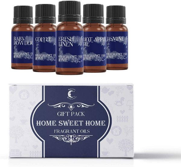 Mystic Moments | Fragrant Oil Starter Pack - Home Sweet Home - 5 x 10ml