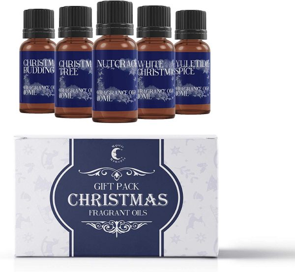 Mystic Moments Fragrant Oil Starter Pack - Christmas Oils - 5 x 10ml