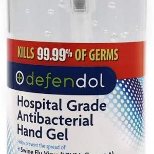 Defendol Hospital Grade Antibacterial Hand Gel 600ml Pump
