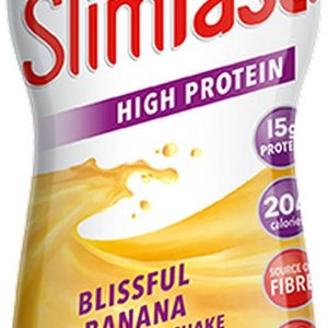 SlimFast High Protein Meal Replacement Ready-to-Drink Shake, Blissful Banana Flavour, 325 ml - Pack of 6