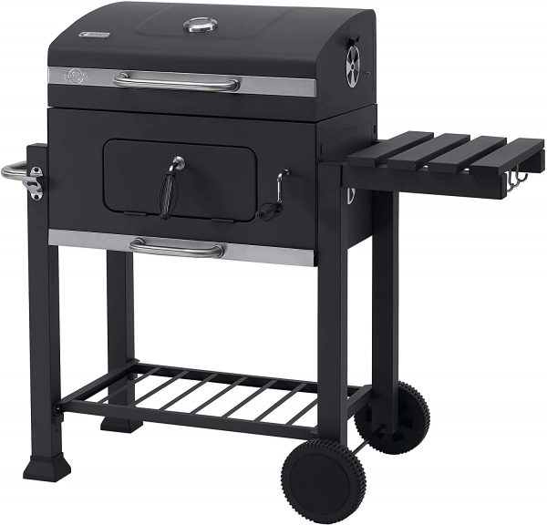 Tepro Toronto Click Model 2019 Barbecue Trolley Anthracite/Stainless Steel