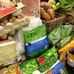 Food supplies. fresh produce held up by Coronavirus