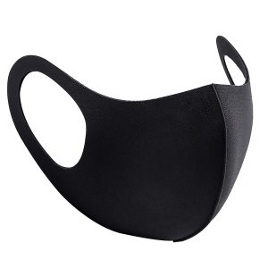 Unisex Reusable Face Mask Protection Washable Facial Skin Mouth Nose Shield Breathable Anti Smoke Pollution Bike Motorcycle Sport (Black)