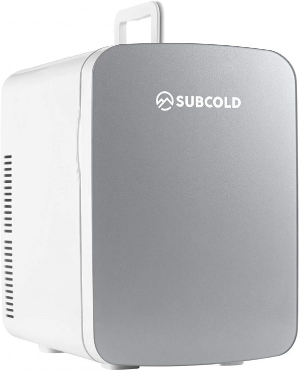 Subcold Ultra 15 Mini Fridge Cooler & Warmer | 15L capacity | Compact, Portable and Quiet | AC+DC Power Compatibility (Grey)