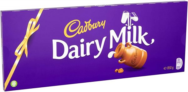 Cadbury Dairy Milk Giant Chocolate Bar, 850 g