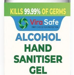 500ml Instant Hand Sanitiser Gel 70% Alcohol Sanitizer Vira Safe Kills 99% Germs Instantly Fast Drying