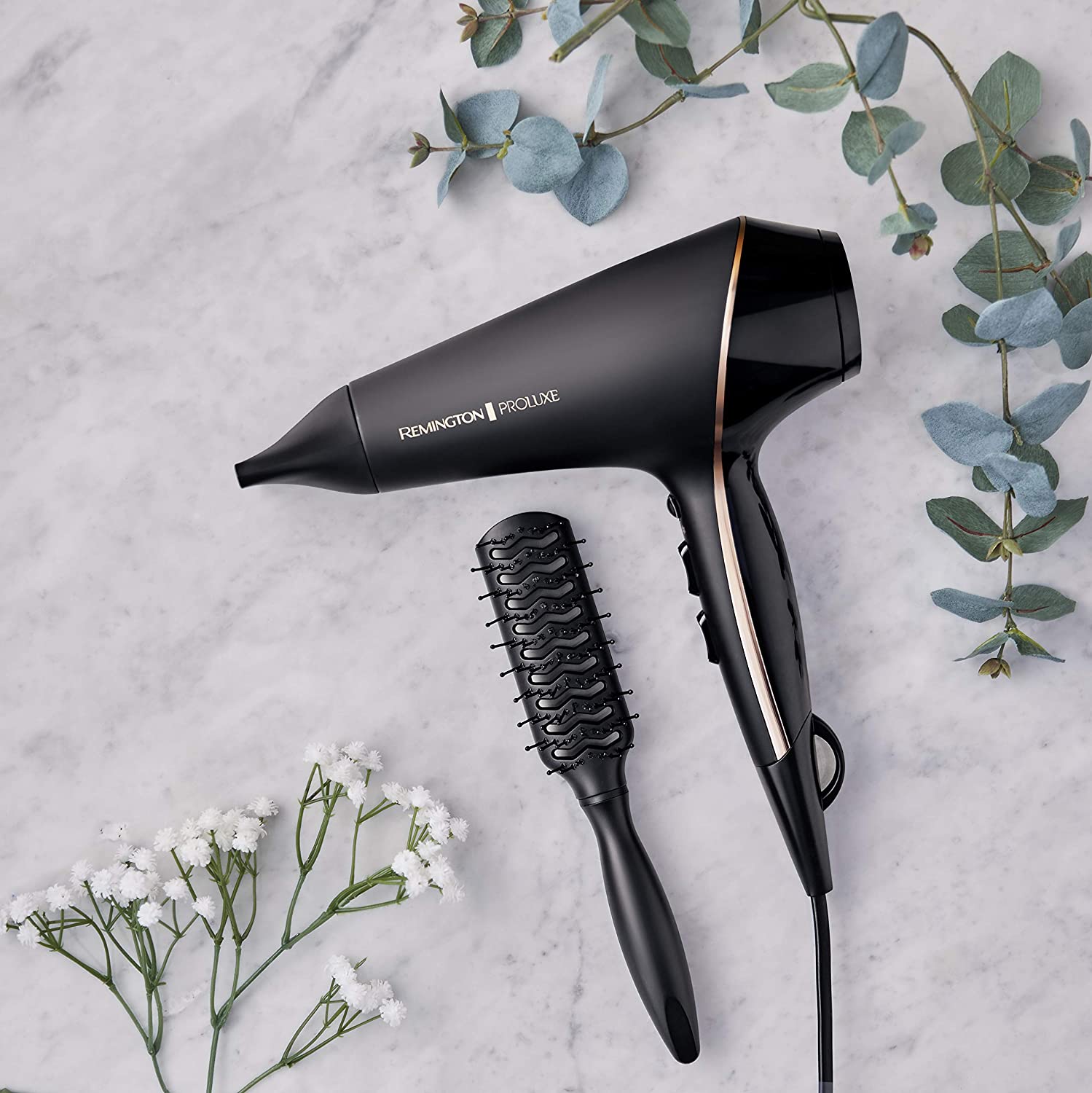 Remington AC9140B Proluxe Ionic Hair Dryer with Styling Shot and ...