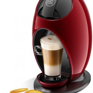DeLonghi Nescafé Dolce Gusto Jovia Pod Capsule Coffee Machine, Espresso, Cappuccino, Latte and more,EDG250.R, Red