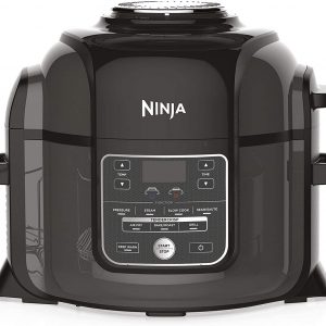 Ninja Foodi Electric Multi-Cooker [OP300UK] Pressure Cooker and Air Fryer, Grey and Black